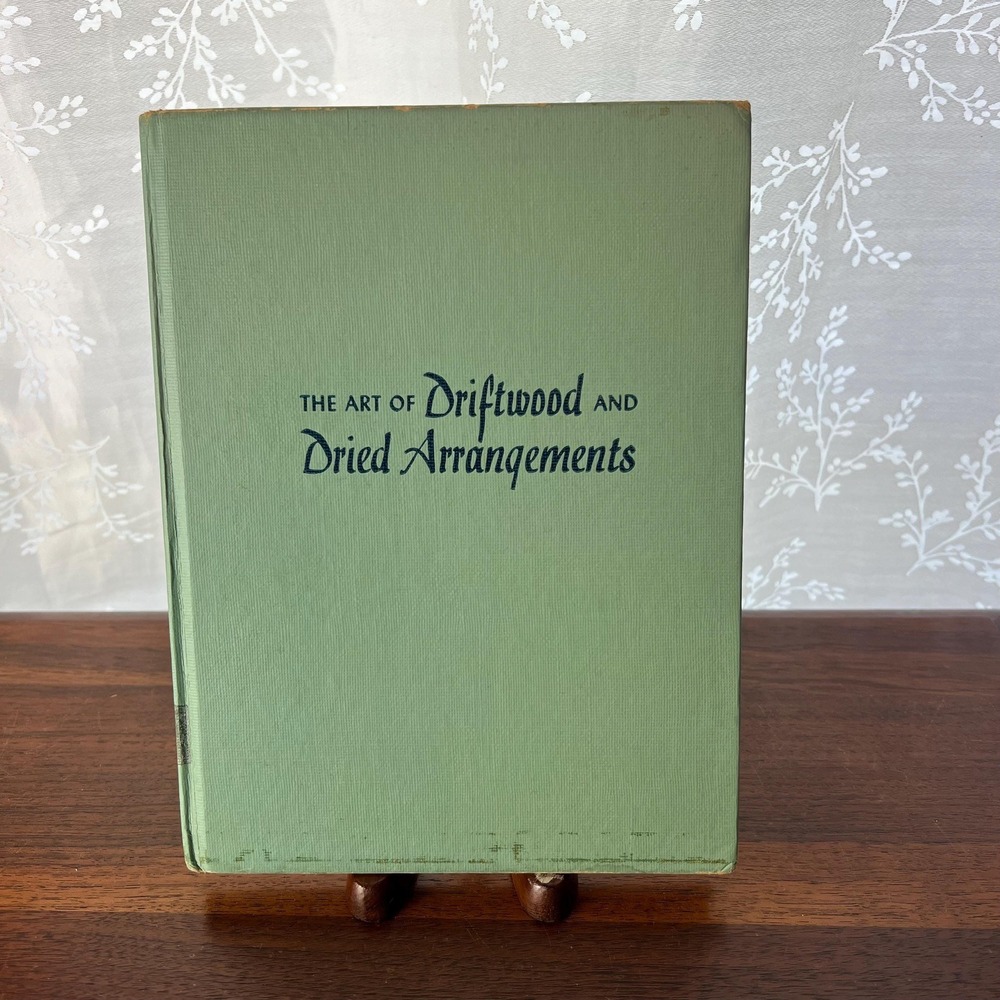 The Art of Driftwood & Dried Arrangements MCM Book '51 Tatsuo Ishimoto Japanese